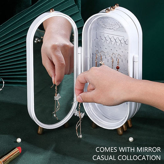 Jewellery Box Organiser with Mirror