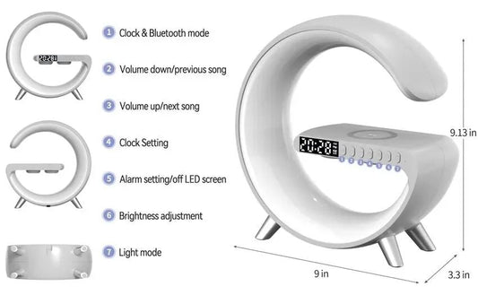 G63 RGB Light Bluetooth Speaker
